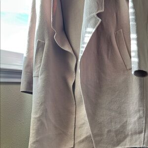 Eliza J Soft Cream Trench Coat